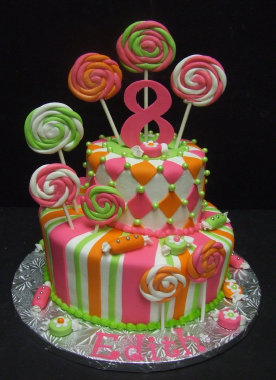 Candy Land Cake