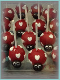 Rudolph cake balls